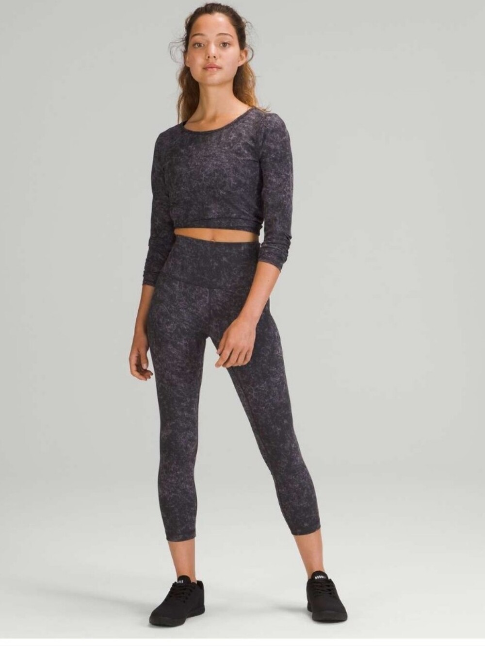 lululemon Wunder Train High Rise Crop Leggings NWOT